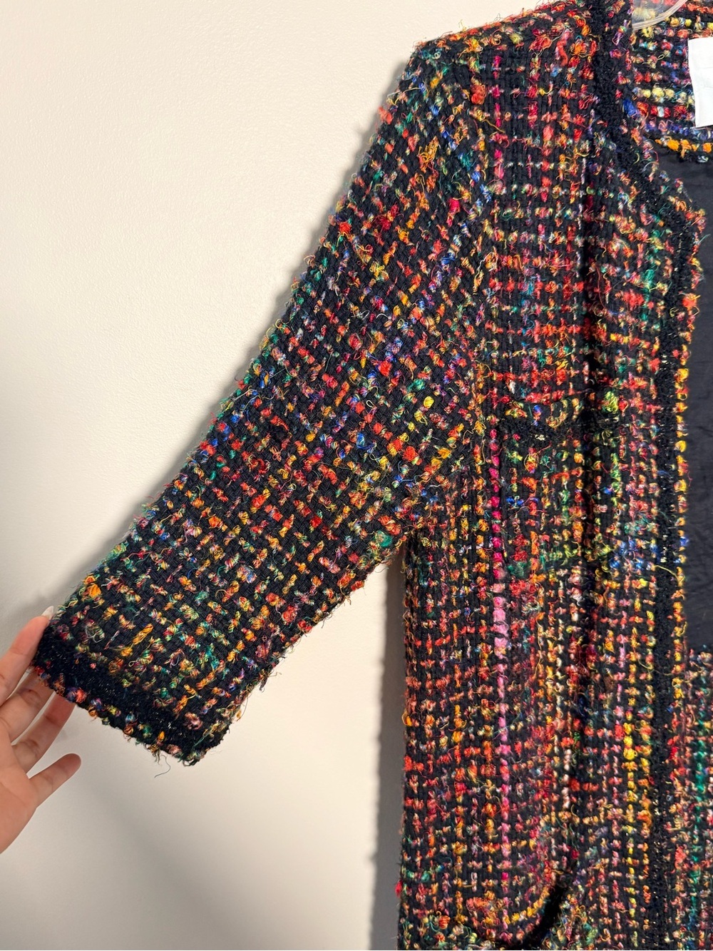 Anthropologie Ett:Twa Beryn Tweed Coat (Sz S) - Picture 5 of 9